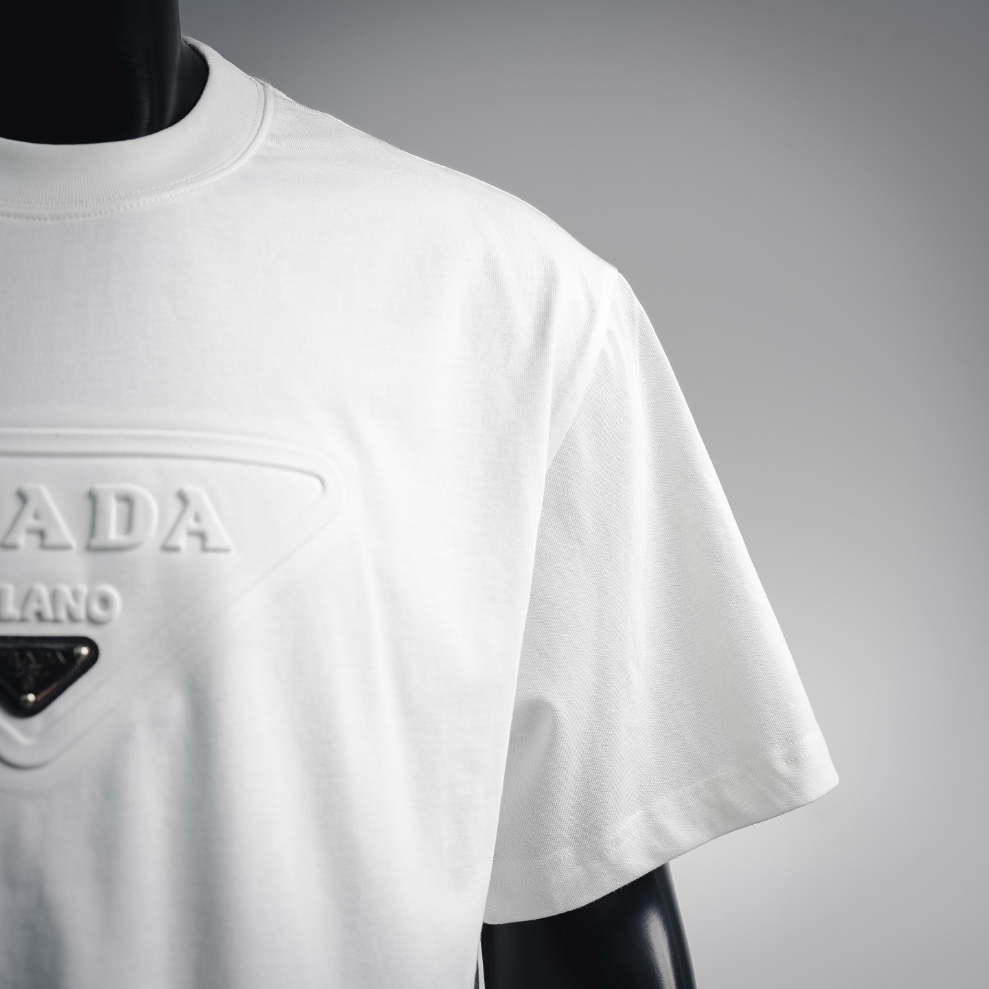 Pra casual embossed t-shirt