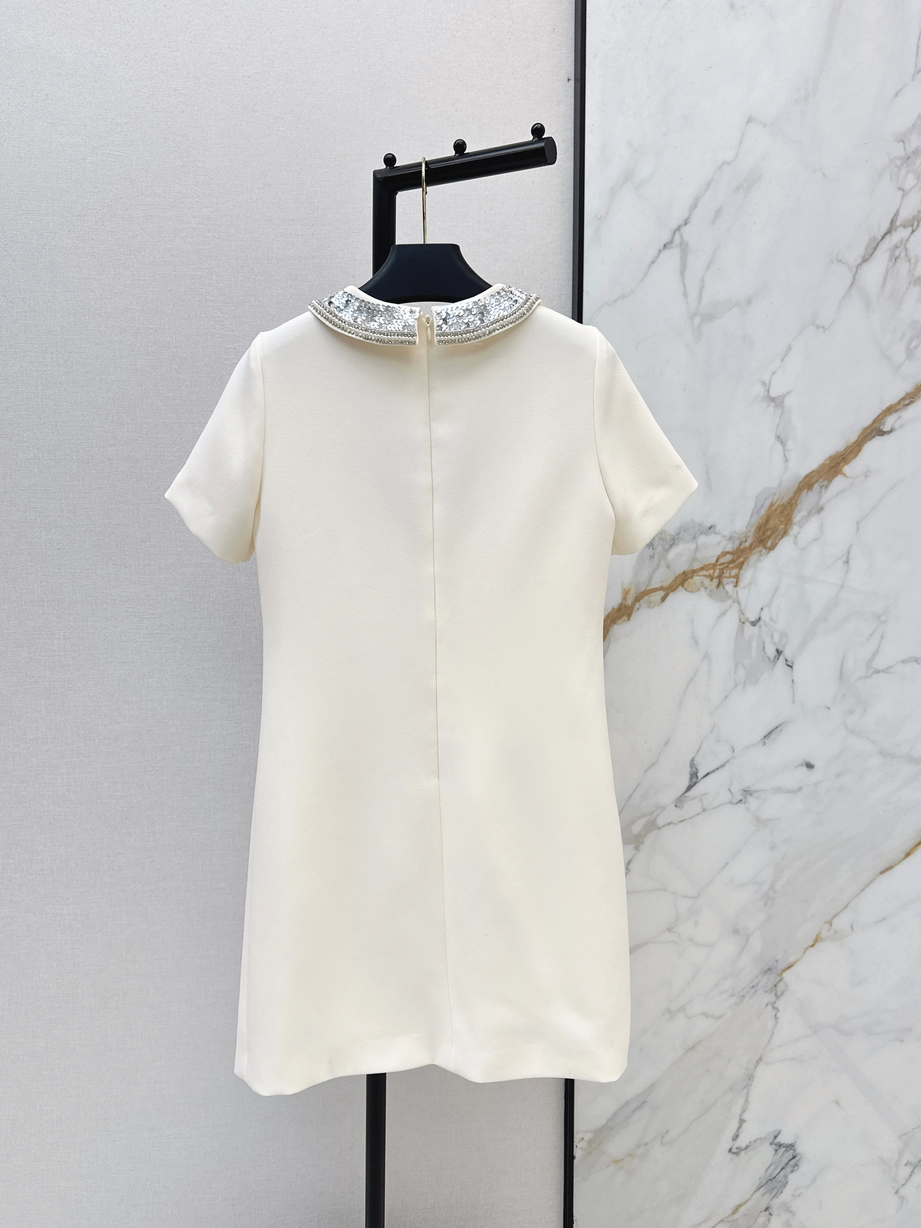 Valen 26ss beading sequins dress