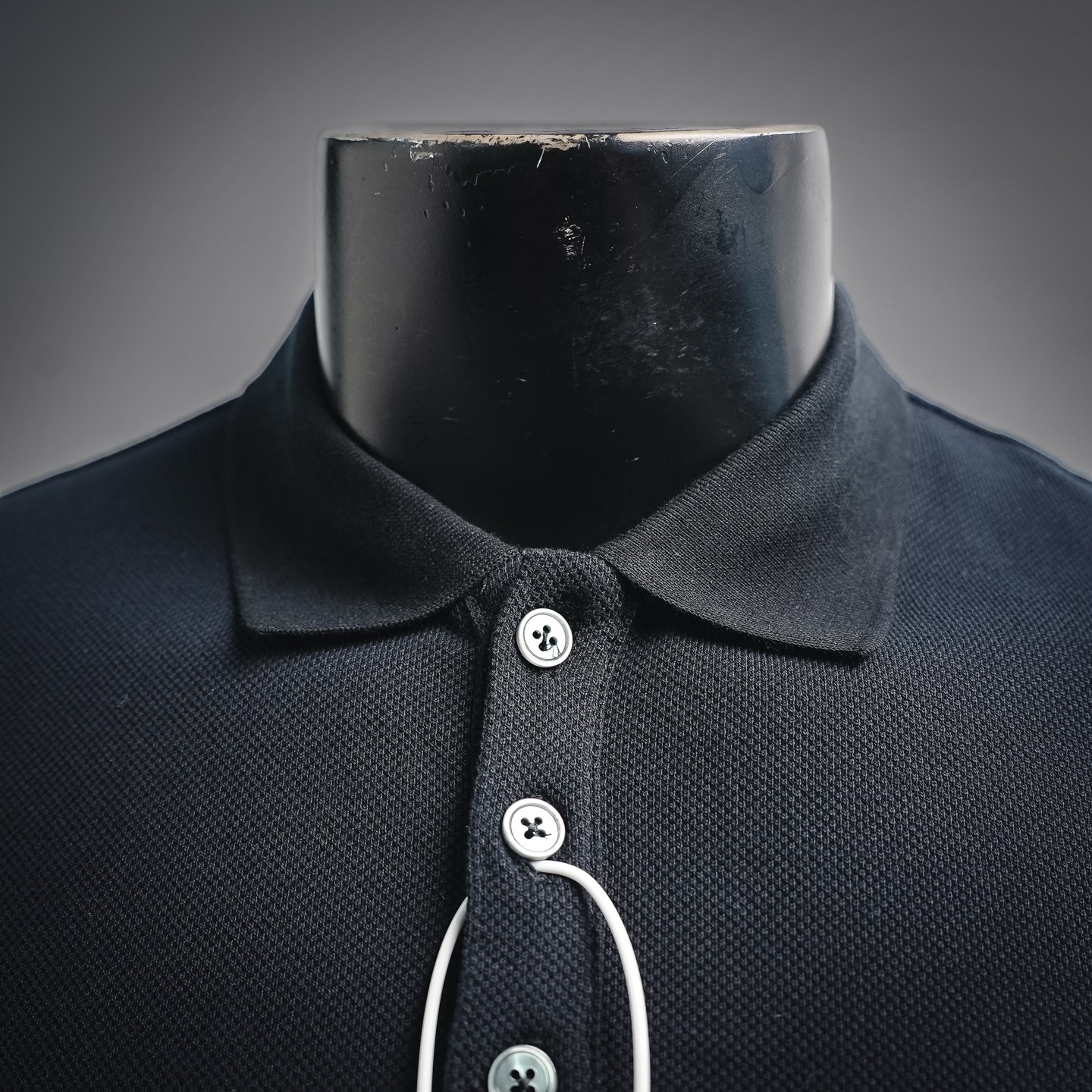 Thom contrast stripe Polo