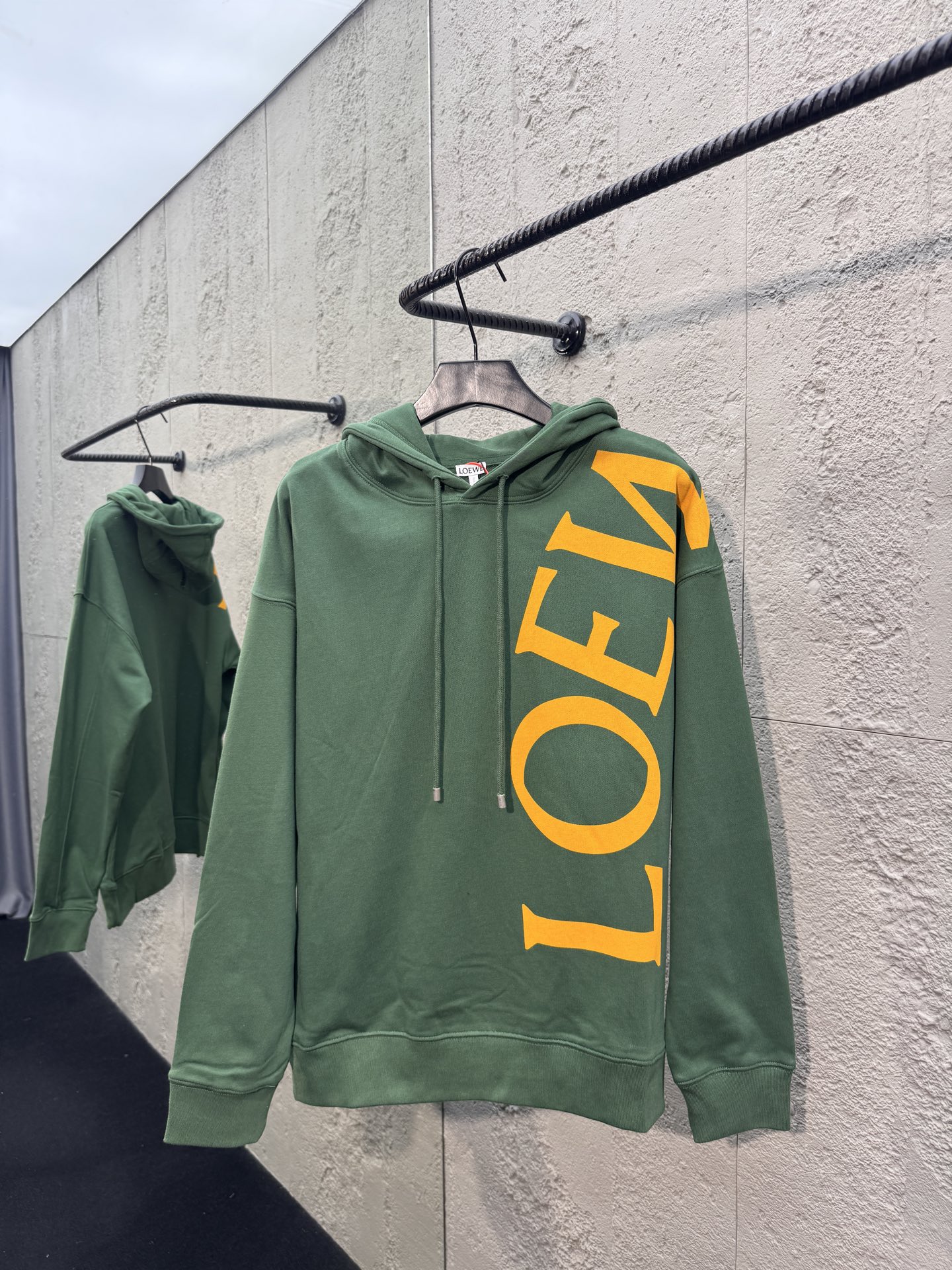 Loe printed hoodie