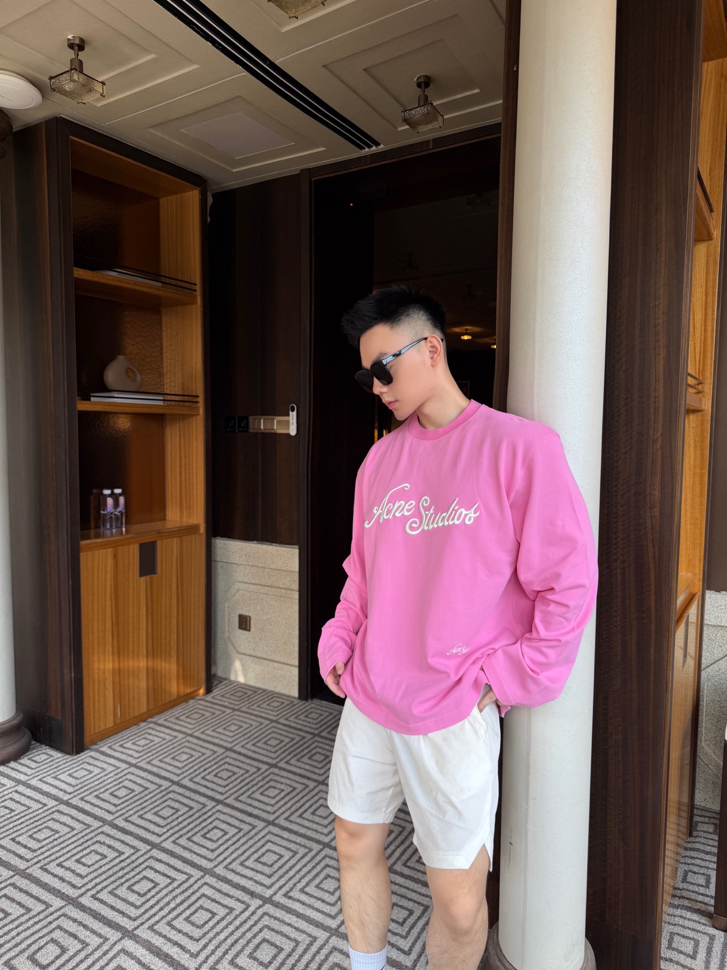 Acen embroidered sweatshirt