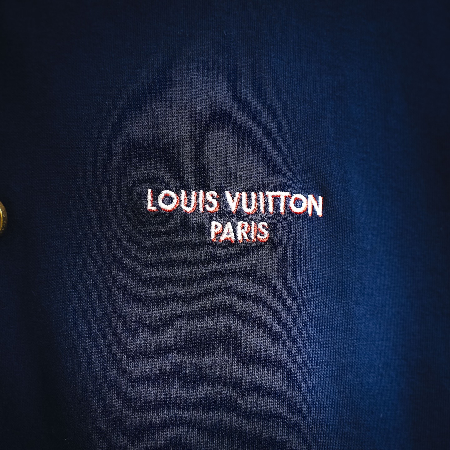 Louis letter embroidered jacket