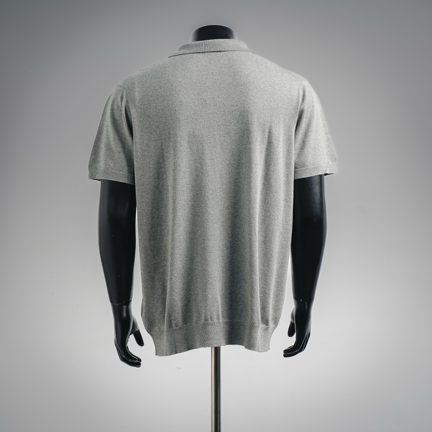 Pra embroidered zip-up Polo