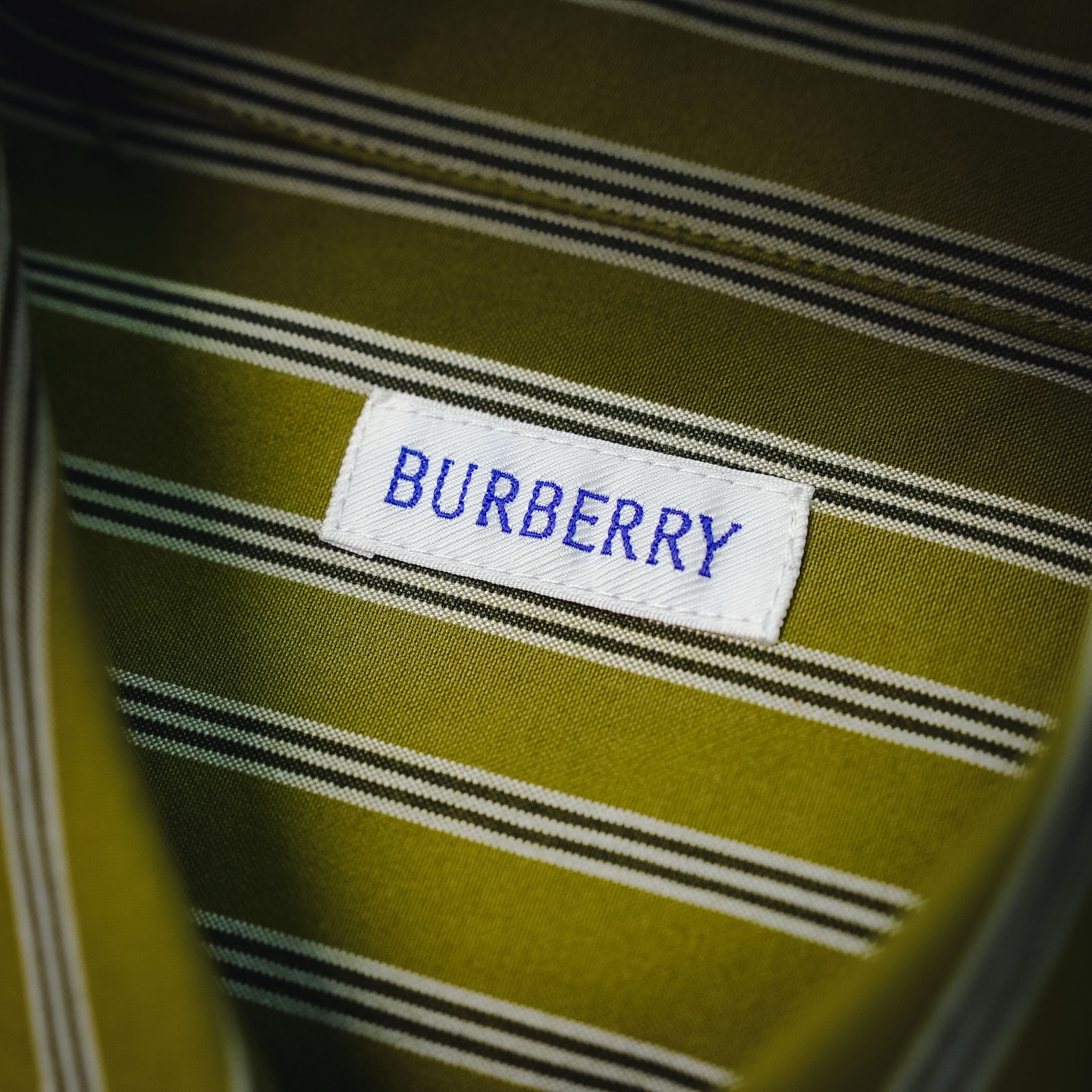 Bur striped crisp shirts