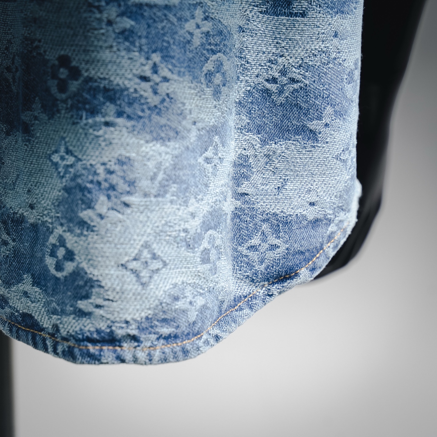 Louis jacquard denim t-shirt