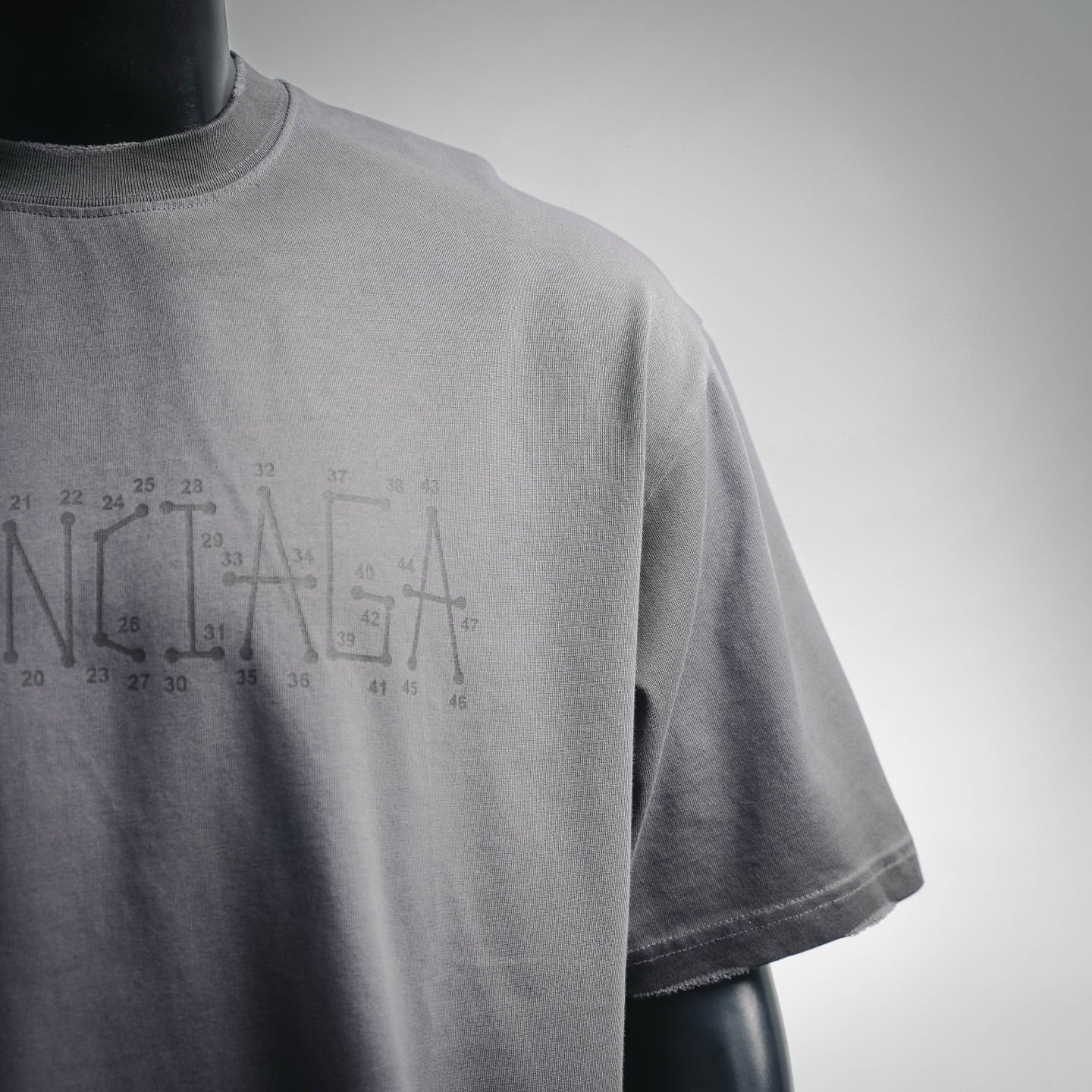 Balen ripped washed t-shirt