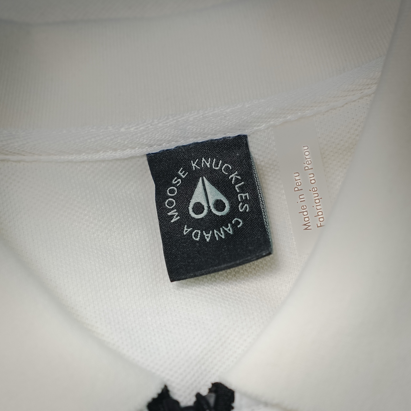 Moose zip-up pocket Polo