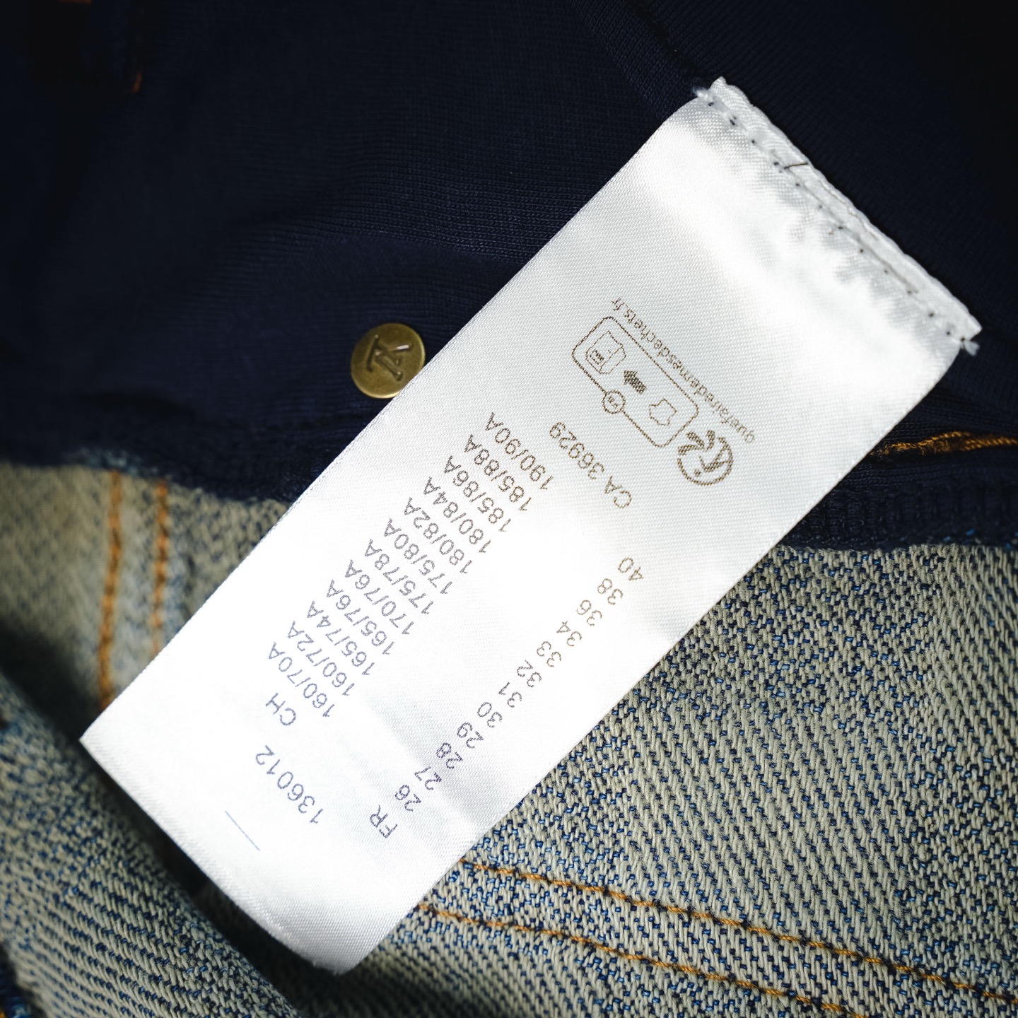 Louis checkerboar jeans