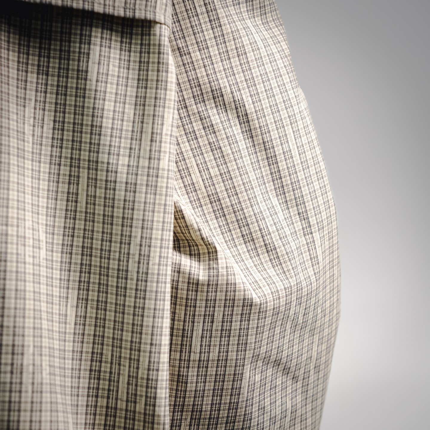 Louis plaid hooded jacket