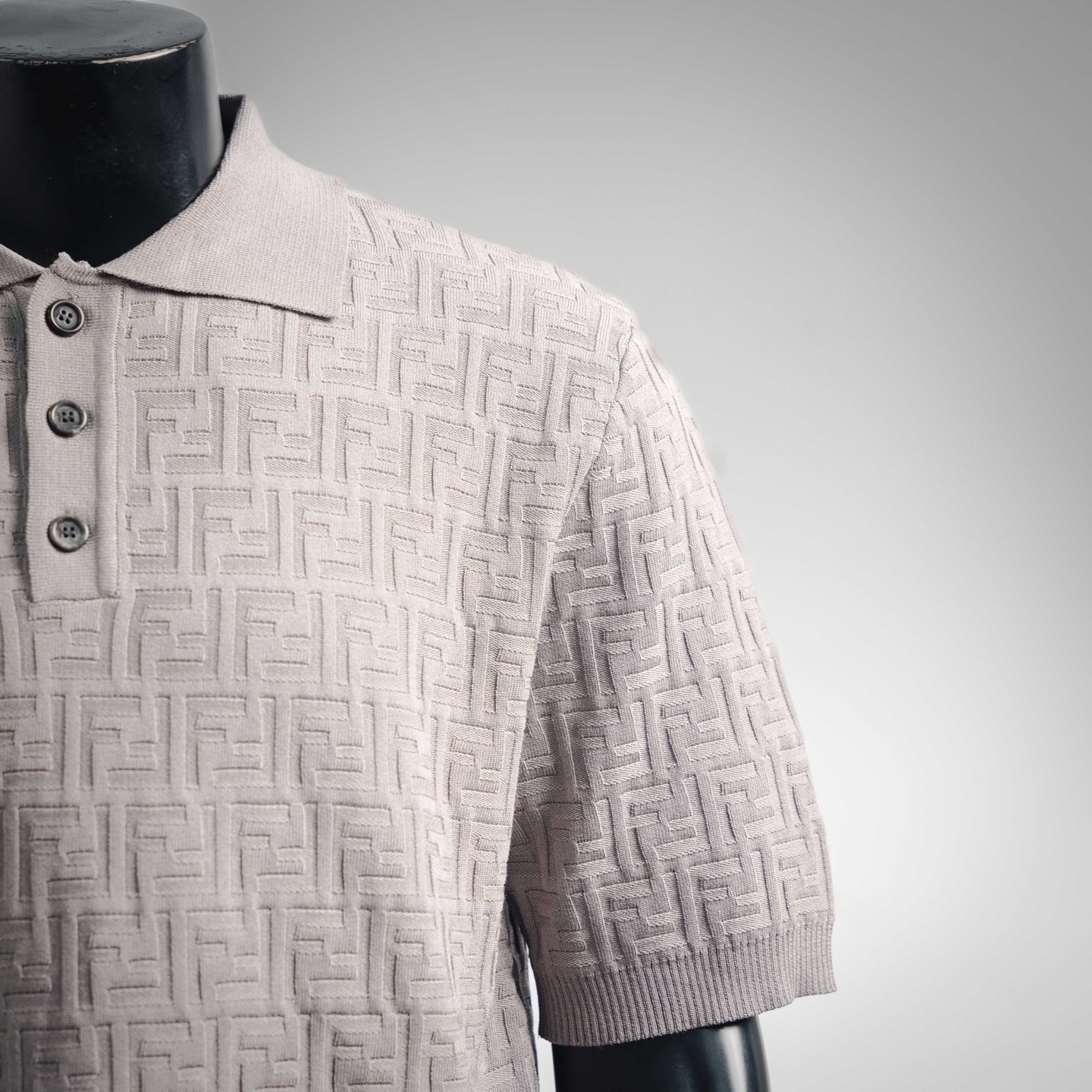 Fend knitted Polo