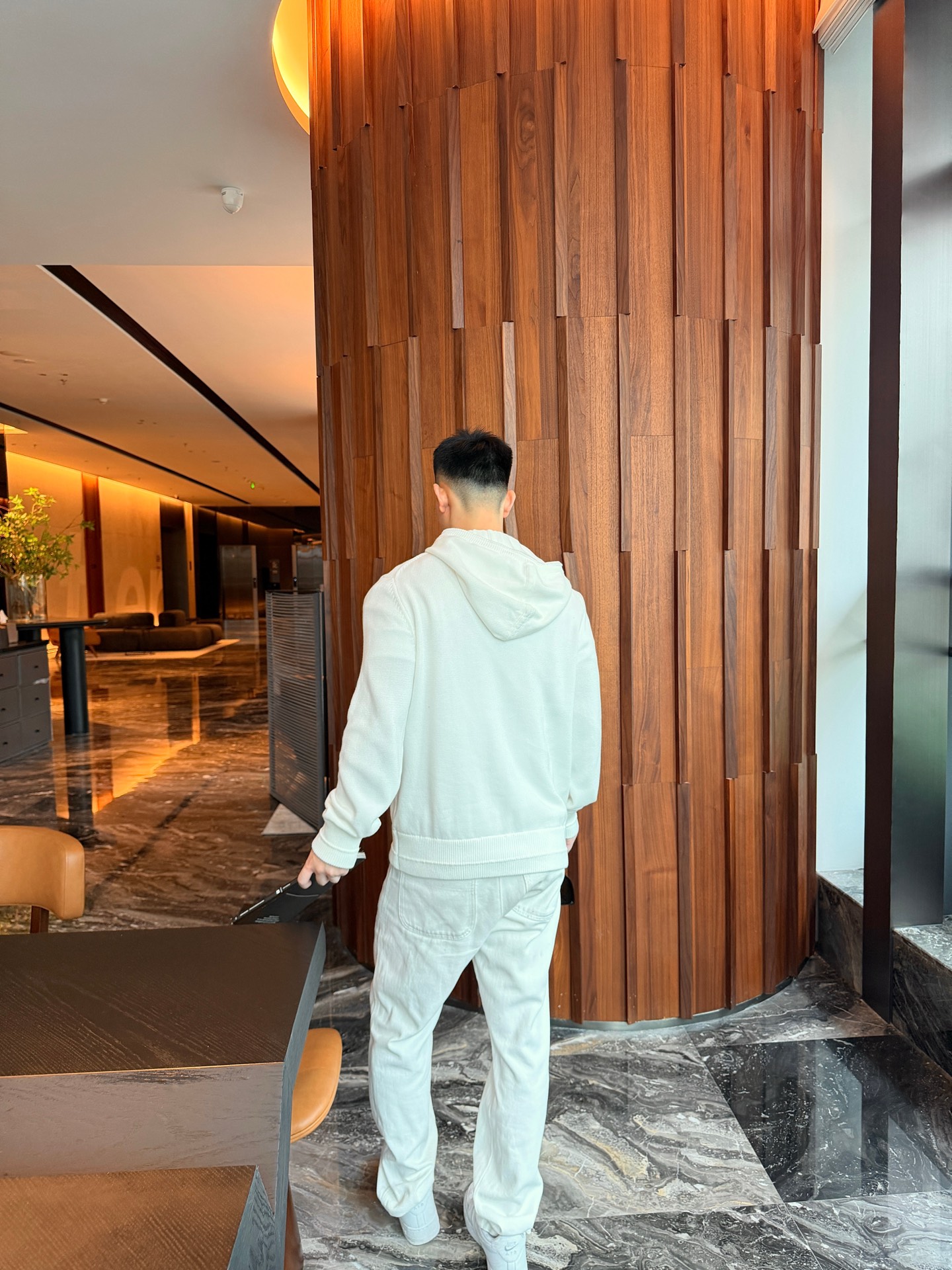 Louis knit hoodie