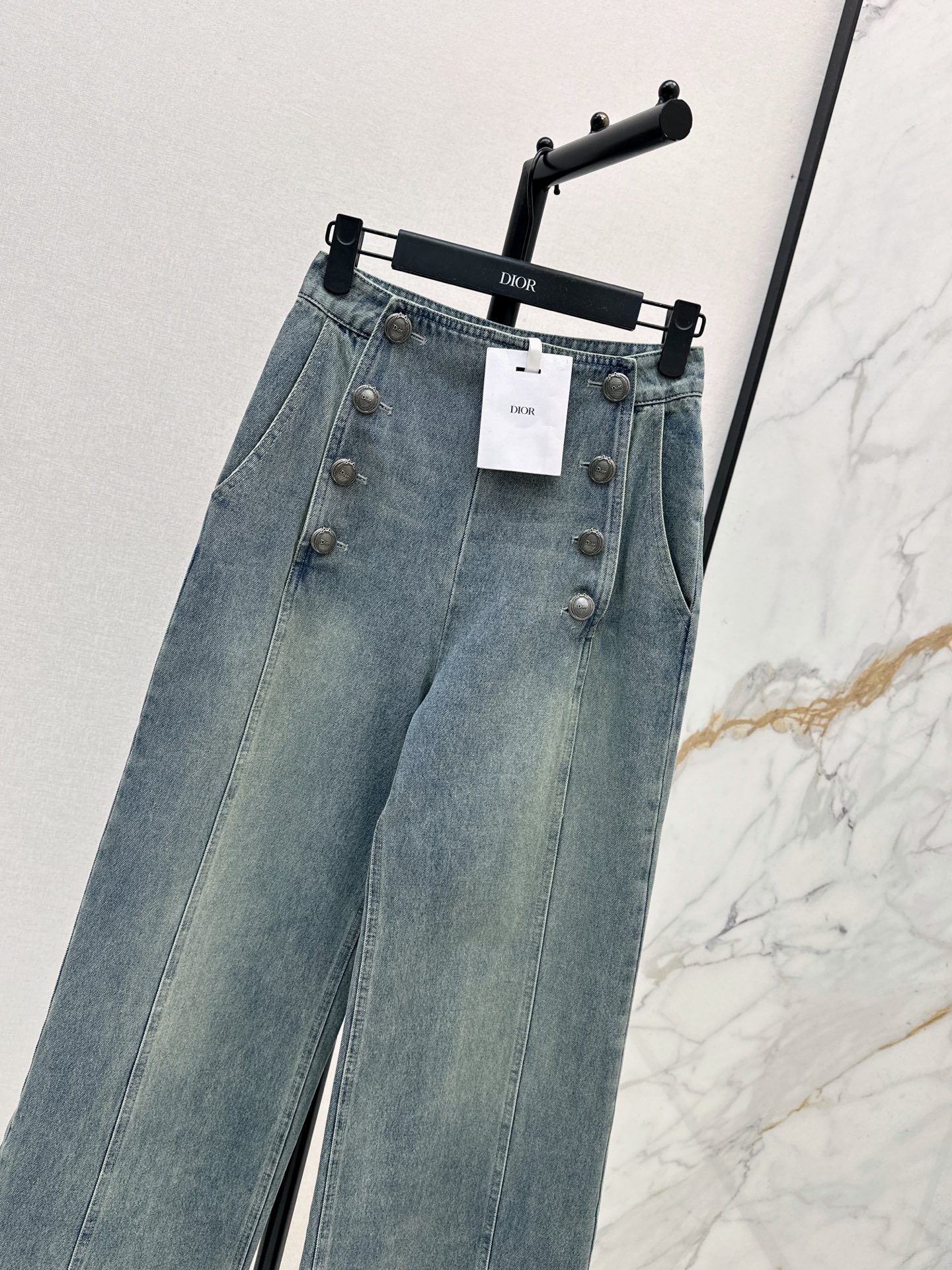 CD 26fw straight-leg jeans