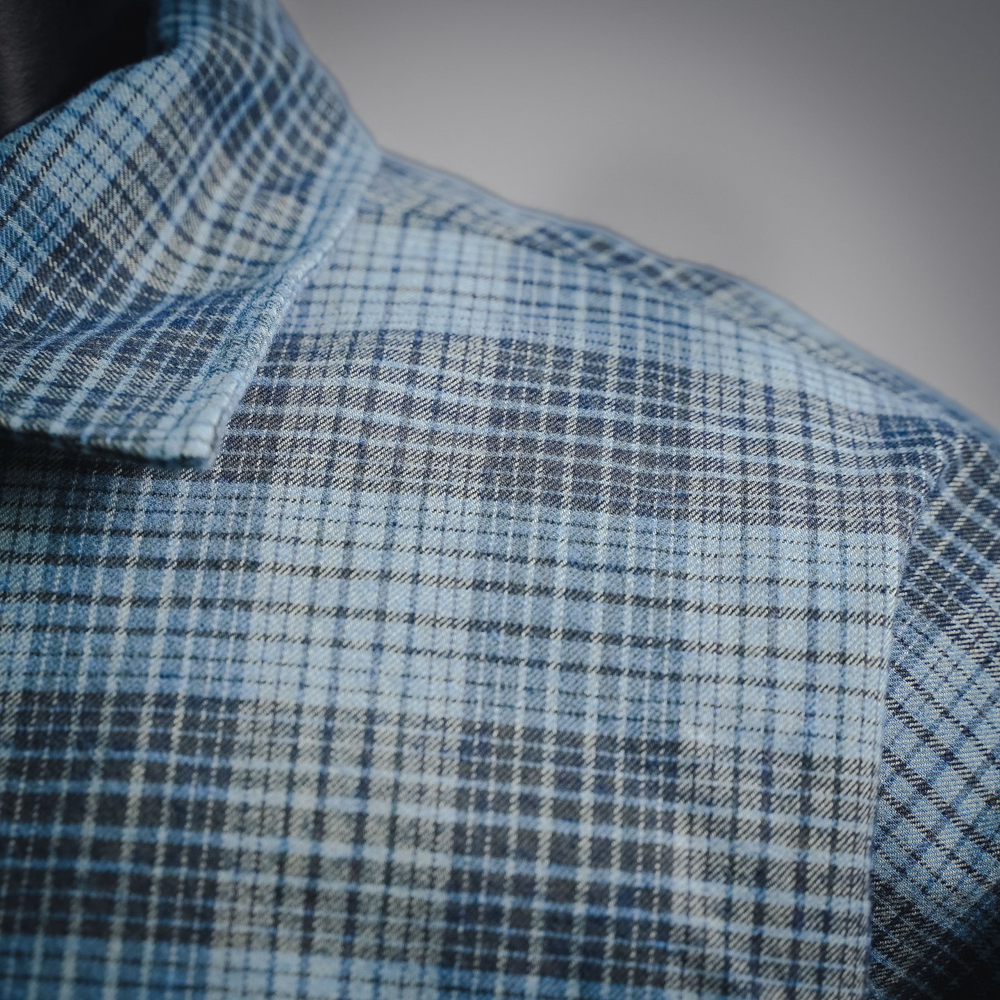 Balen plaid zip-up coat