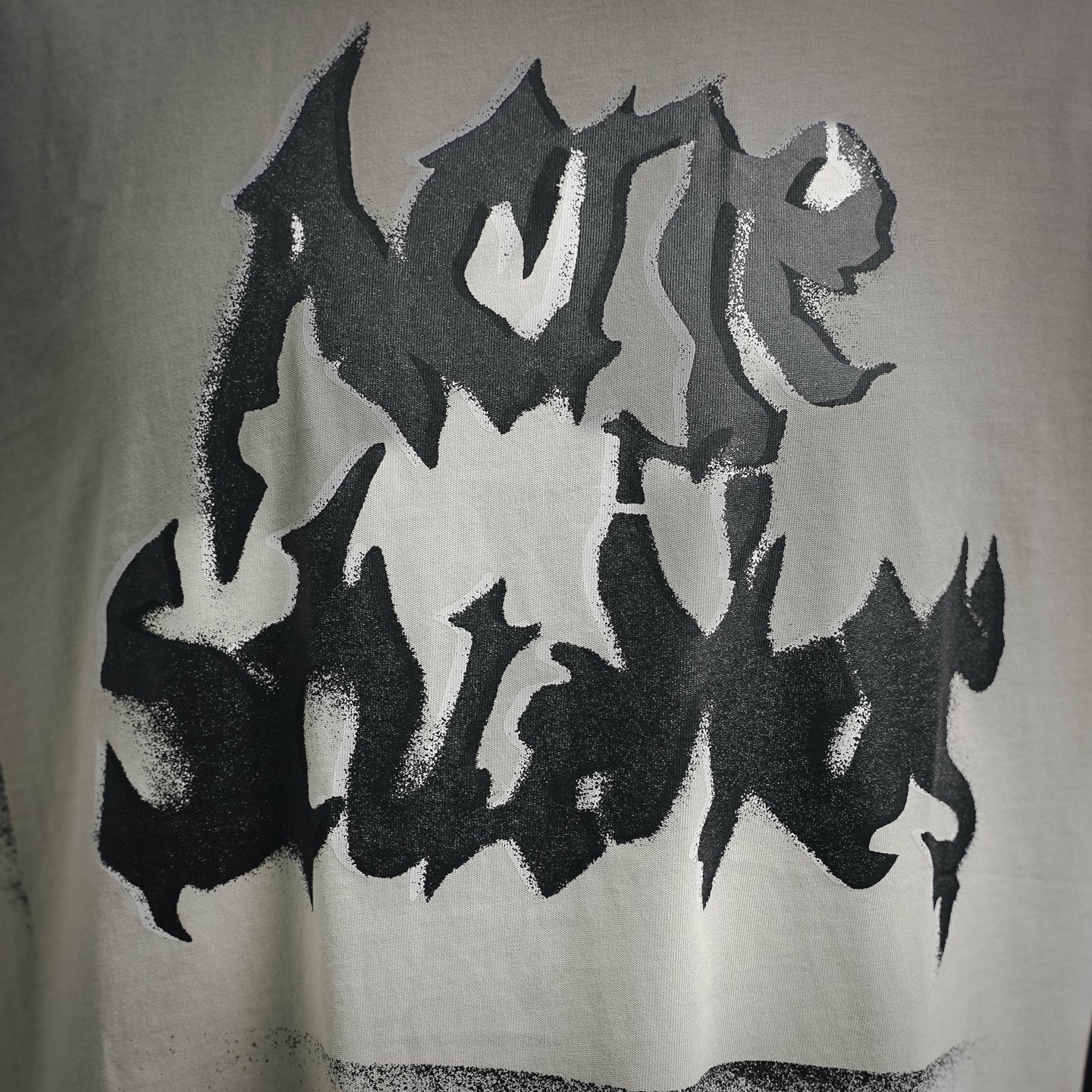 Acne letter printed t-shirt
