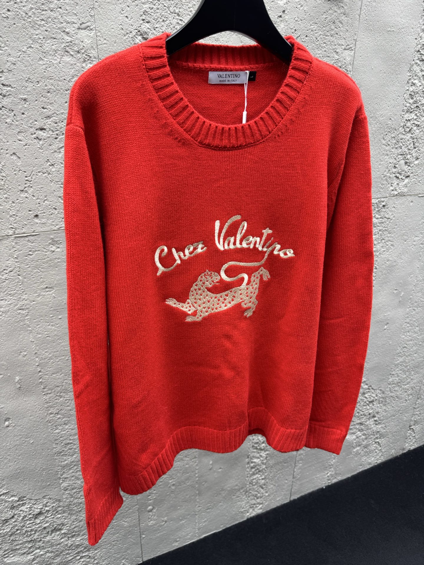 Valent embroidered sweater