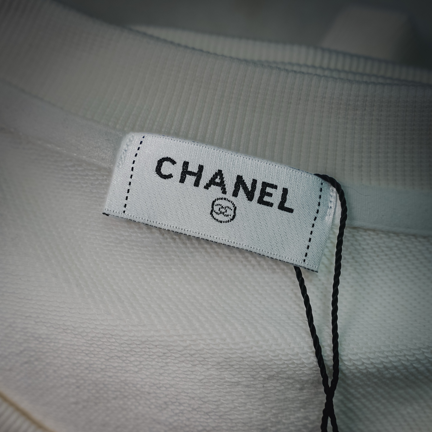 Chan logo print sweatshirt
