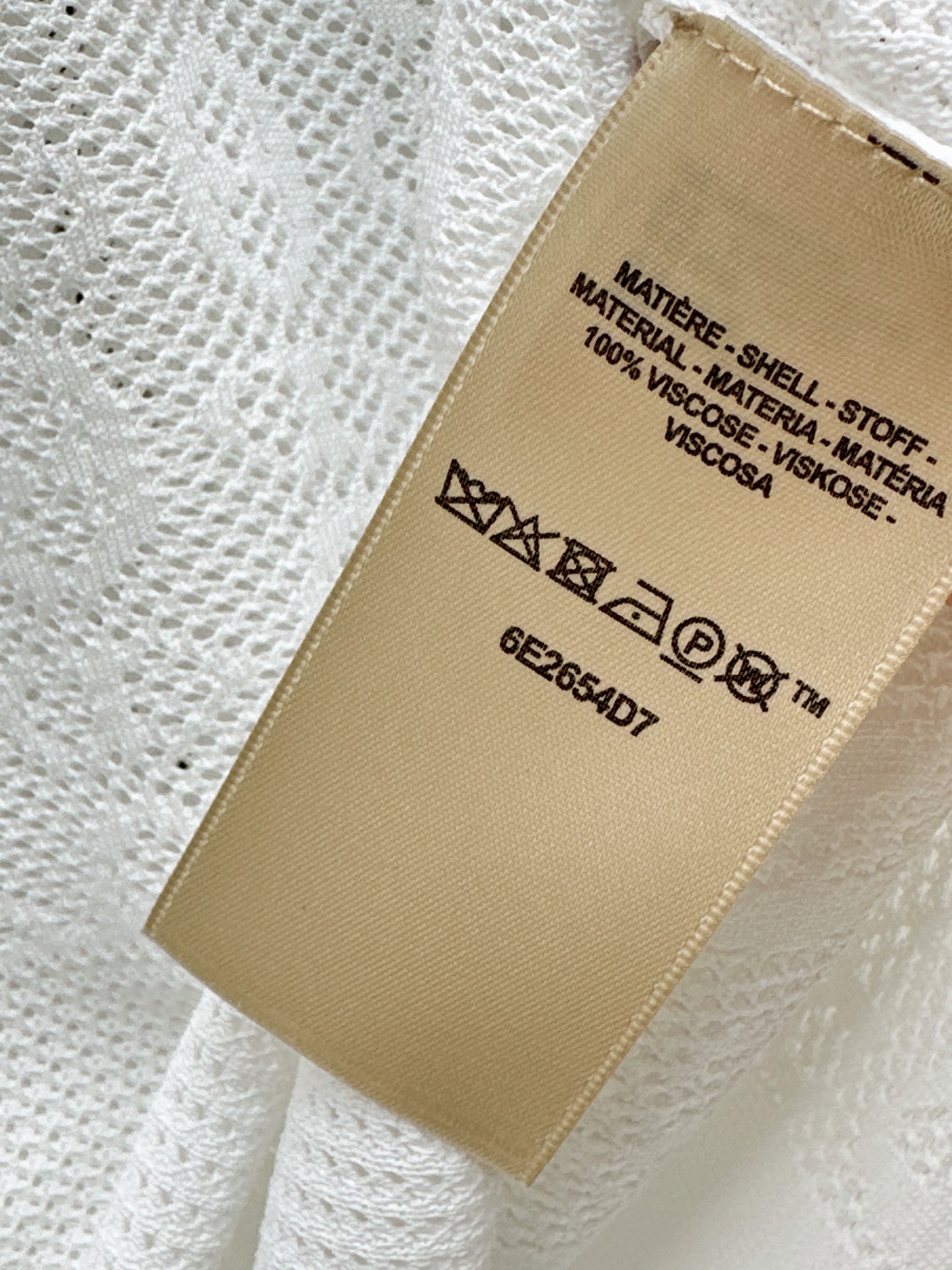 Her 26ss hollow knitwear
