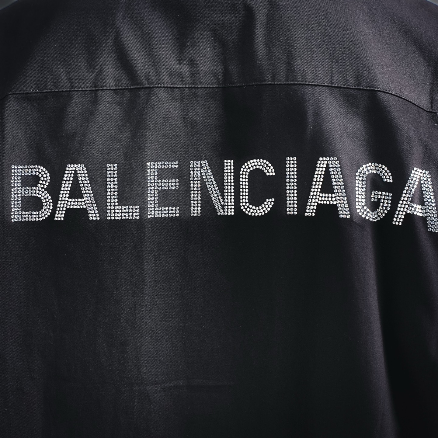 Balen rhinestone letter logo shirts