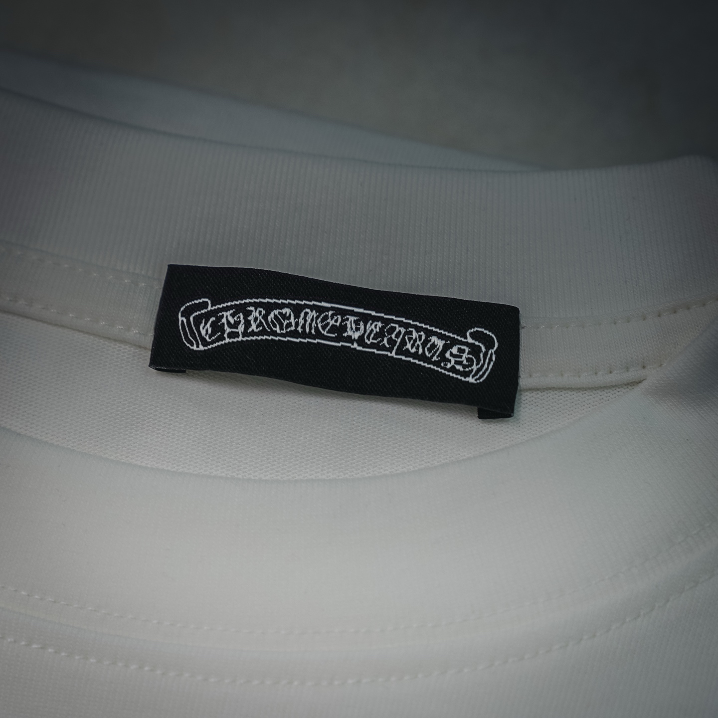 Chrome applique sweatshirt