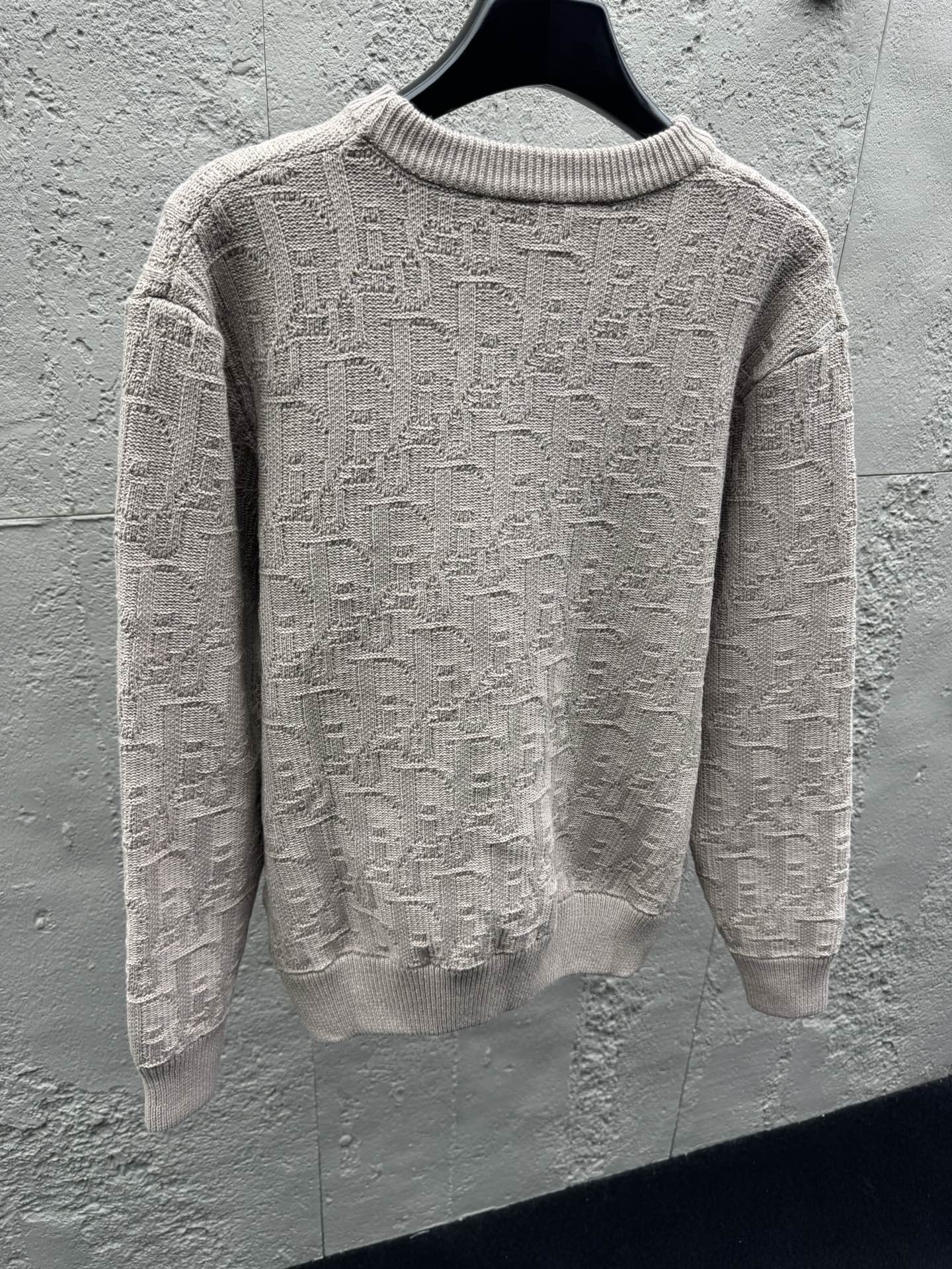 CD all-over jacquard sweater