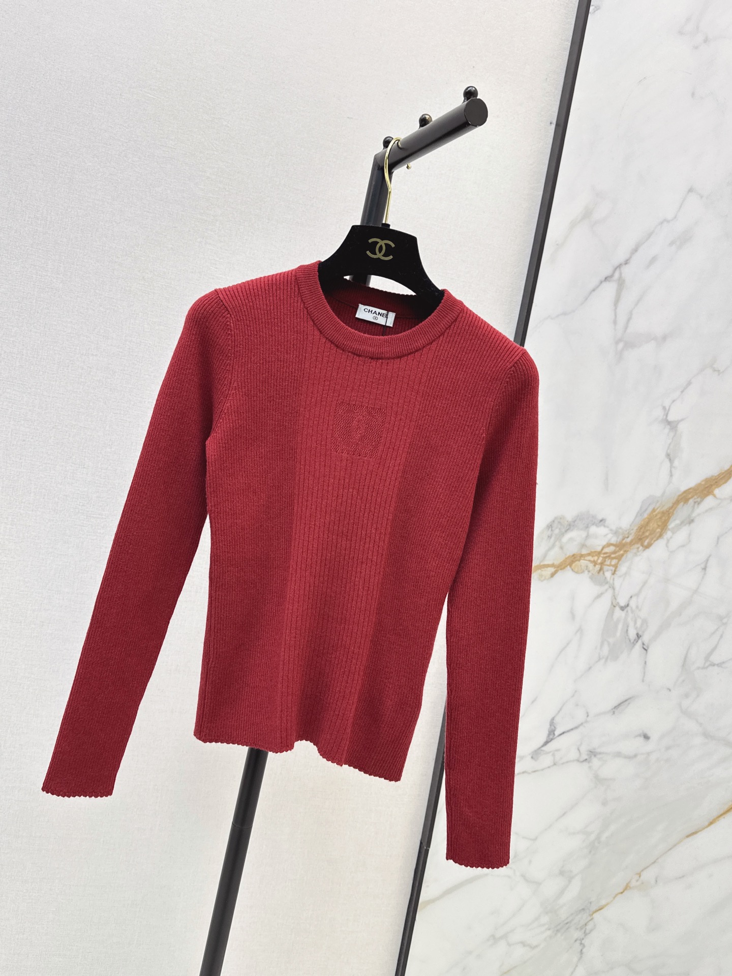 Chan 26fw knit basic tee