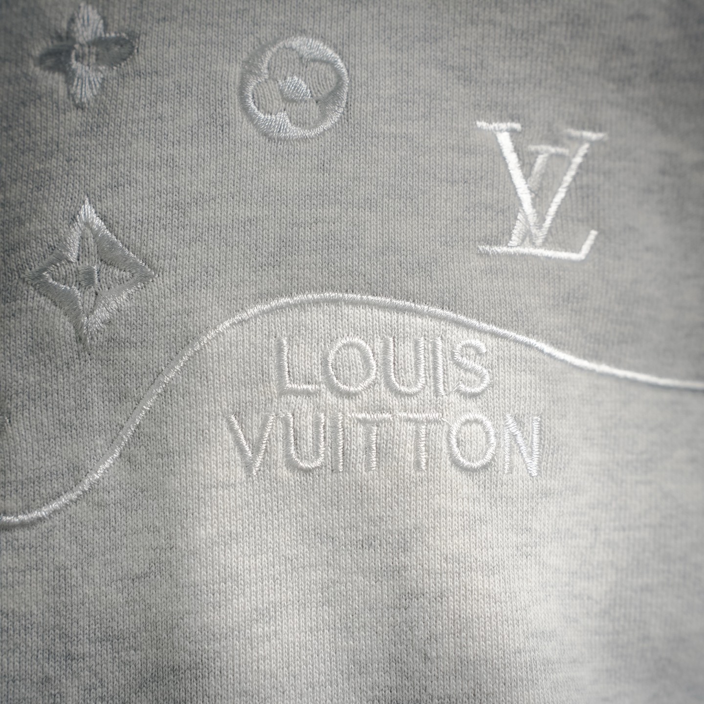 Louis embroidered sweatshirt