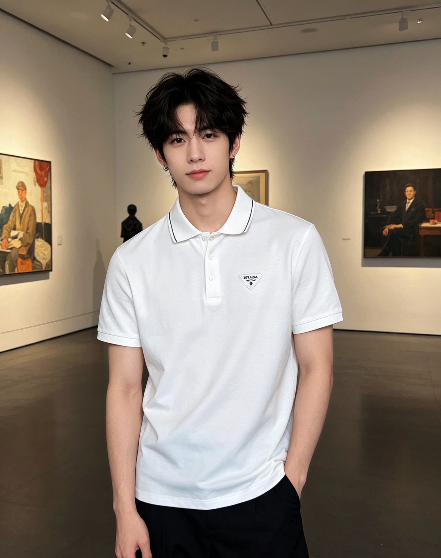 Pra logo embroidered Polo