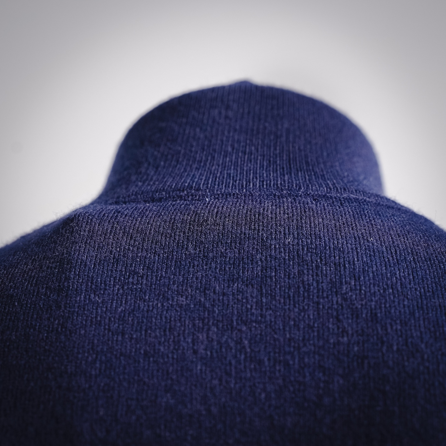 Bur half-zip knit sweater