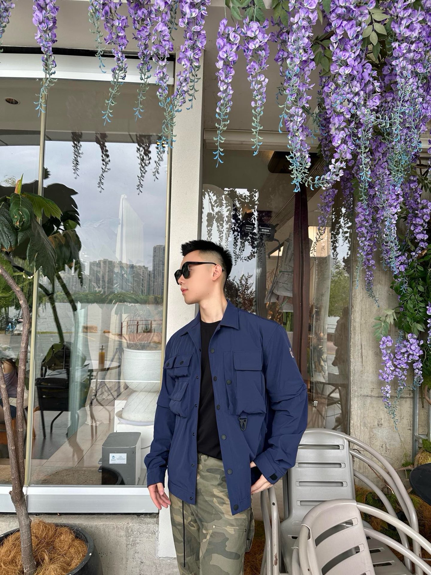 Mon casual pockets jacket