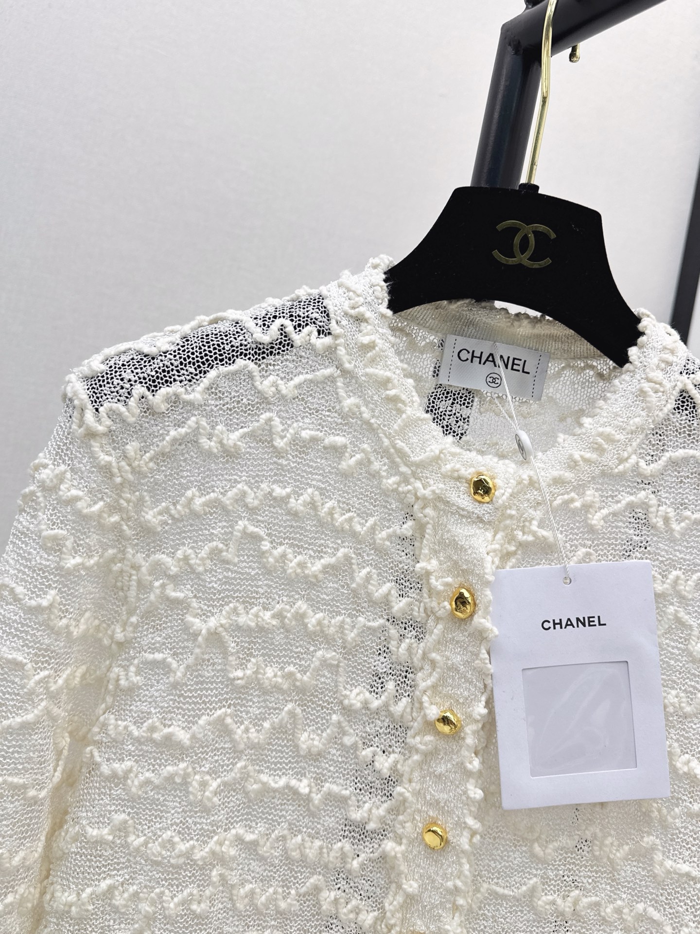 Chan 26fw lace cardigan