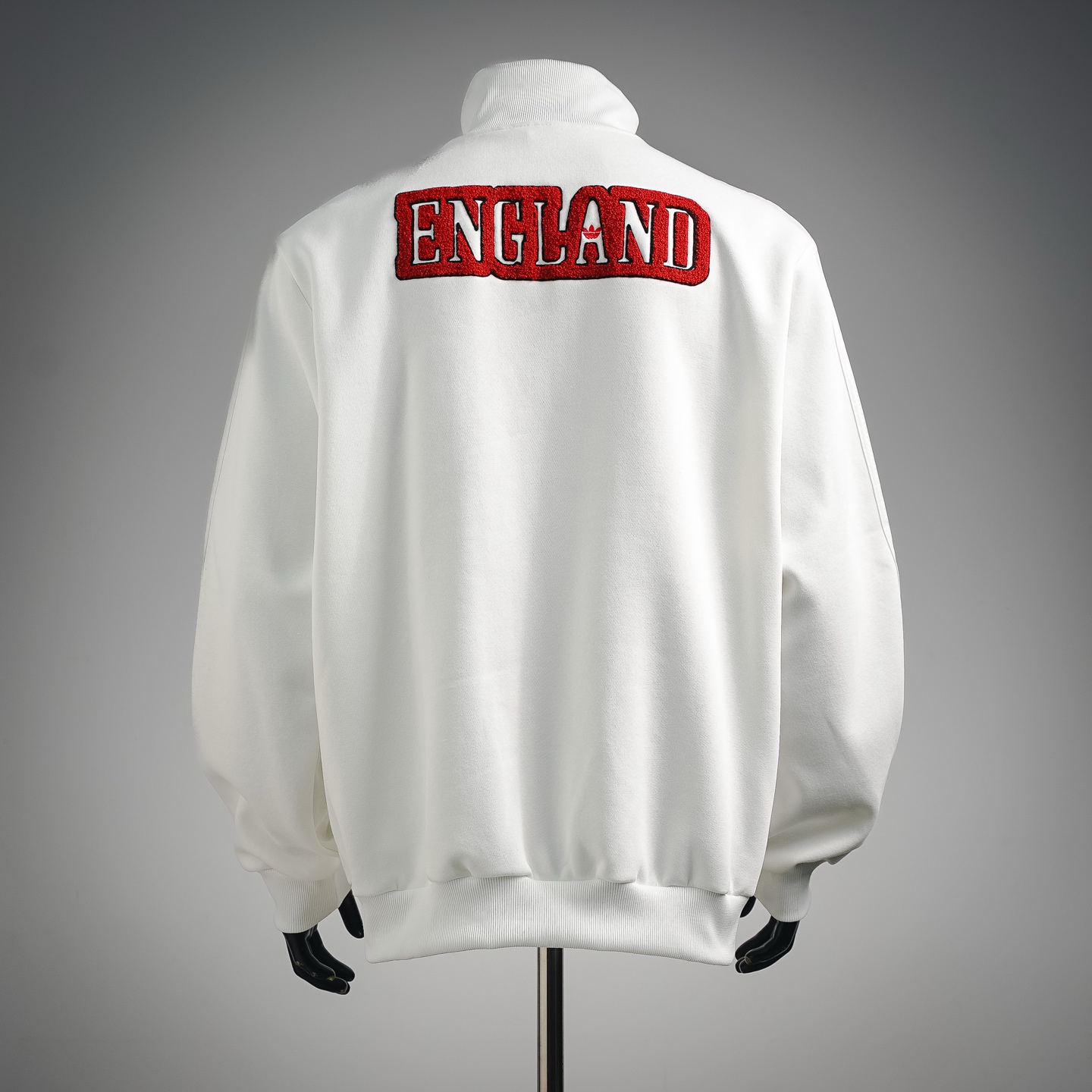 Adi stand collar zip-Up track jacket
