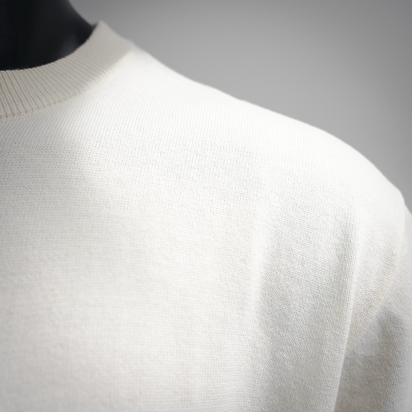 Louis Intarsia knit t-shirt