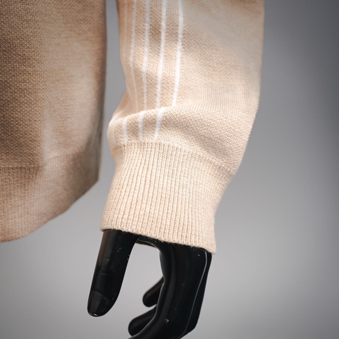 Louis monogram half-zip sweater