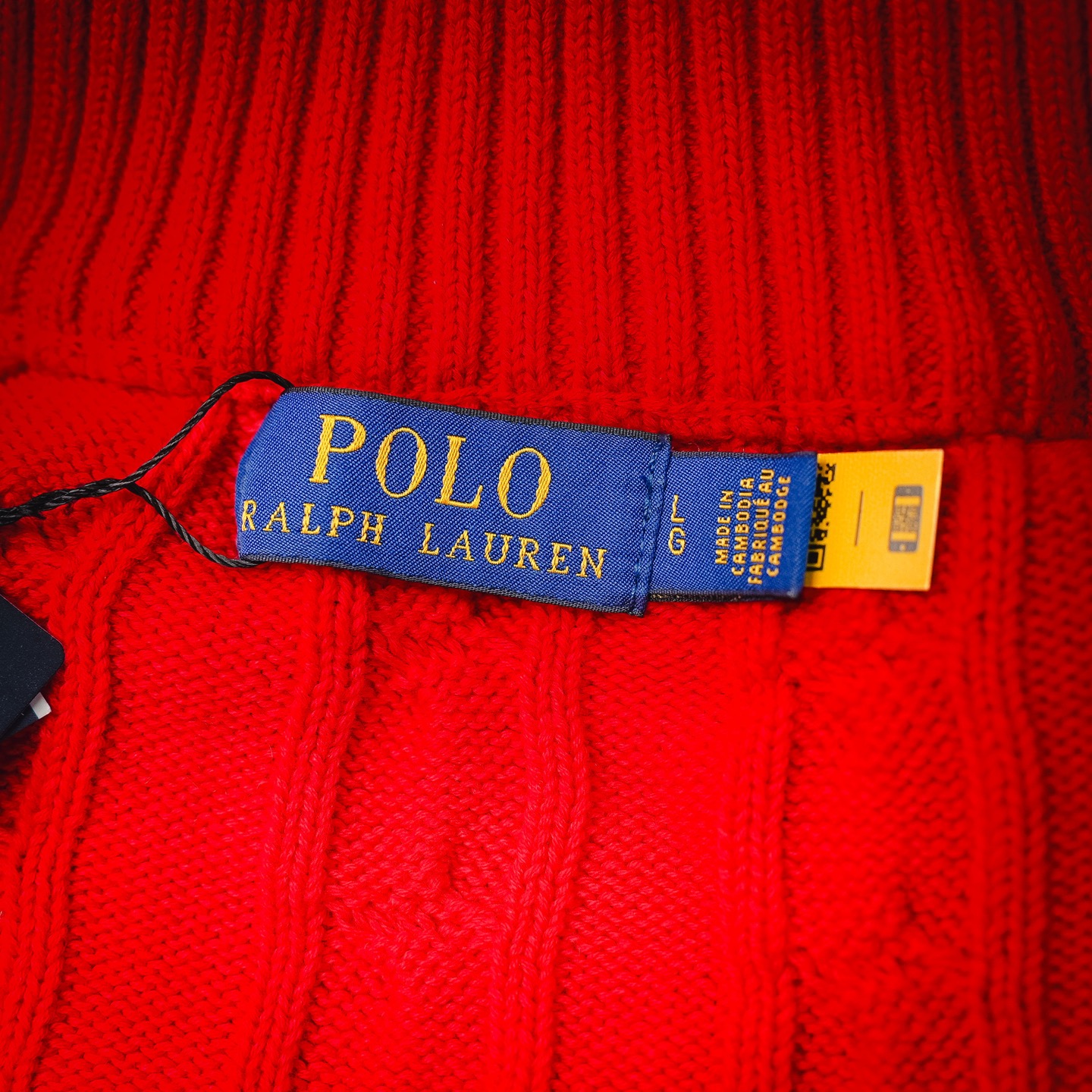 Ralph cozy knit sweater