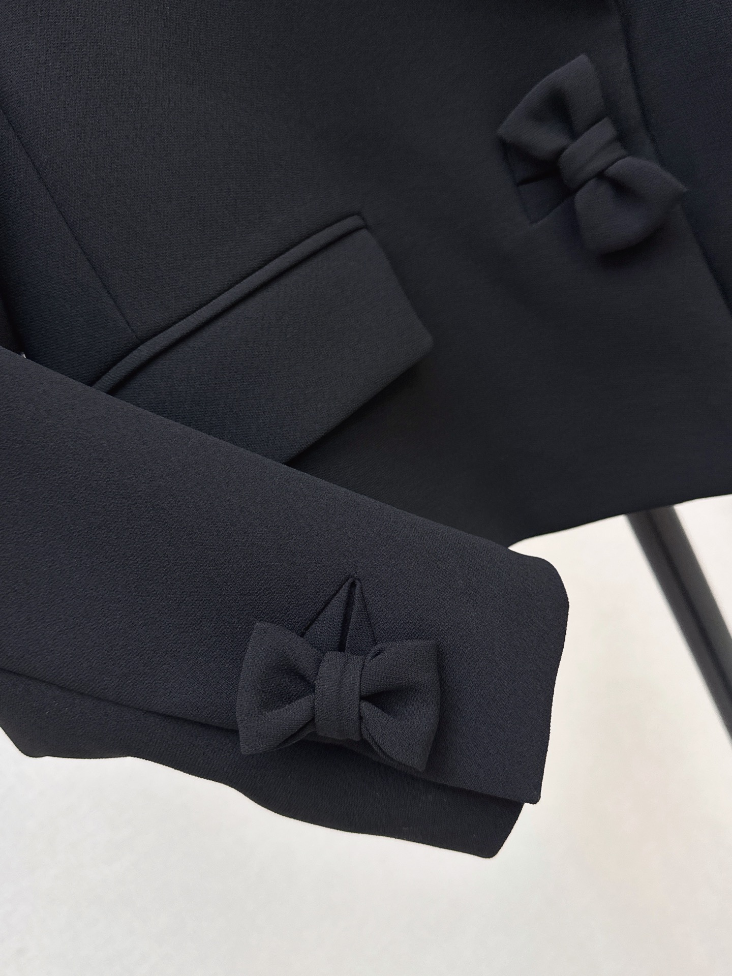 CD 26fw bow suit jacket
