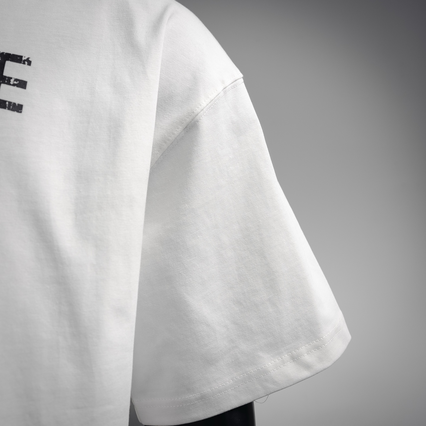 We11 letter pirnt t-shirt