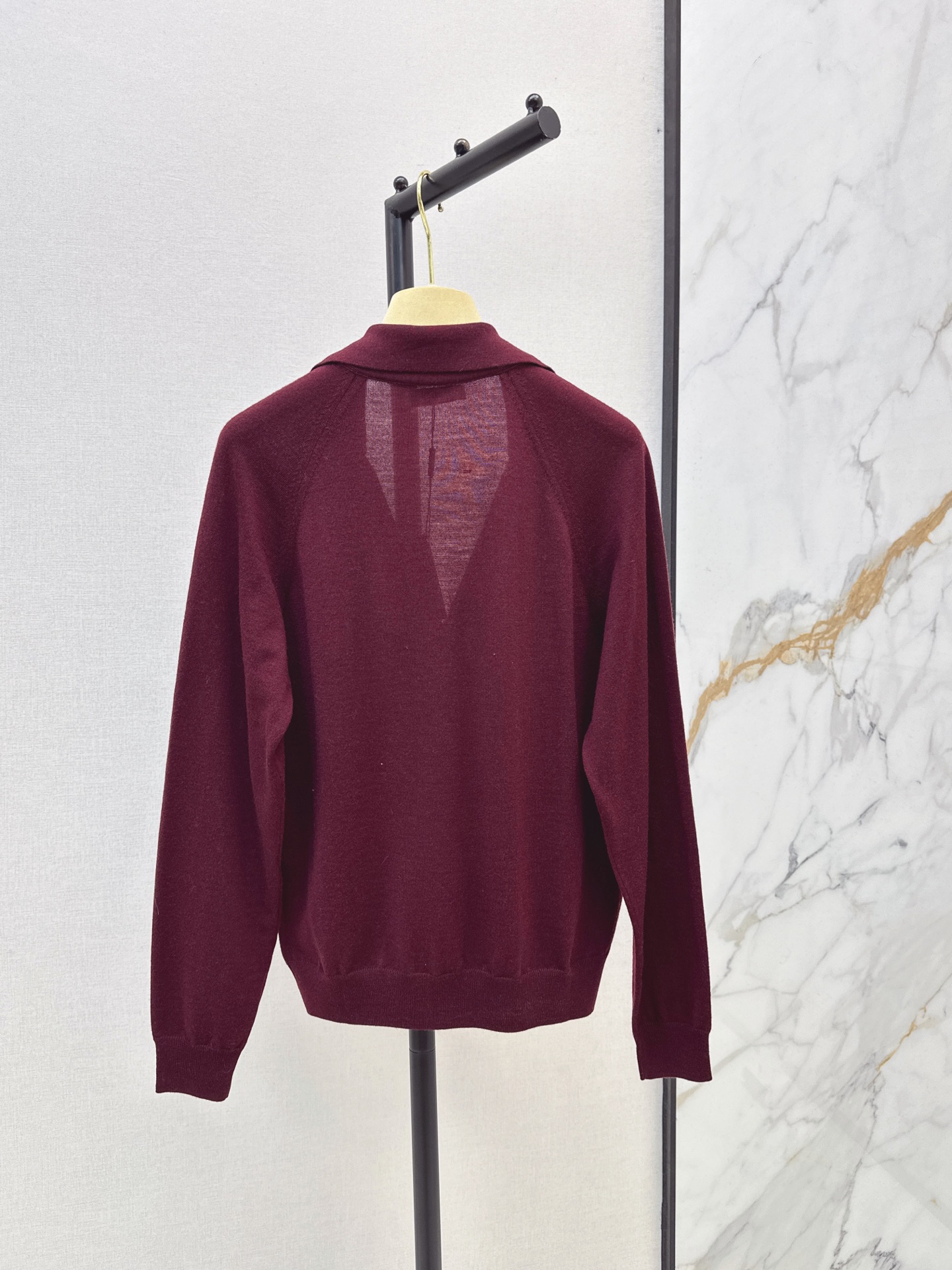 Miu 26fw jacquard knit sweater