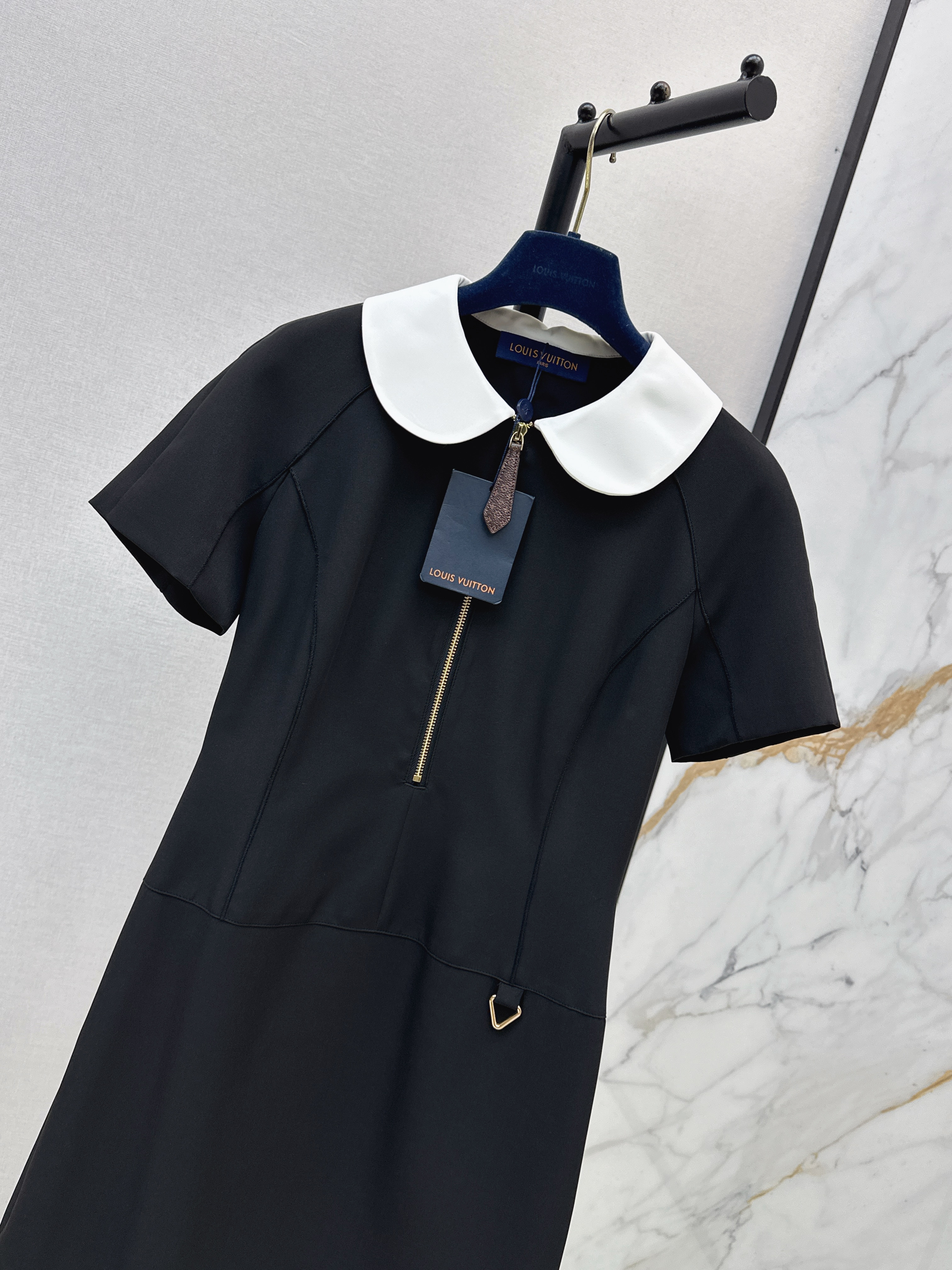 Loui 26ss zip-up dress