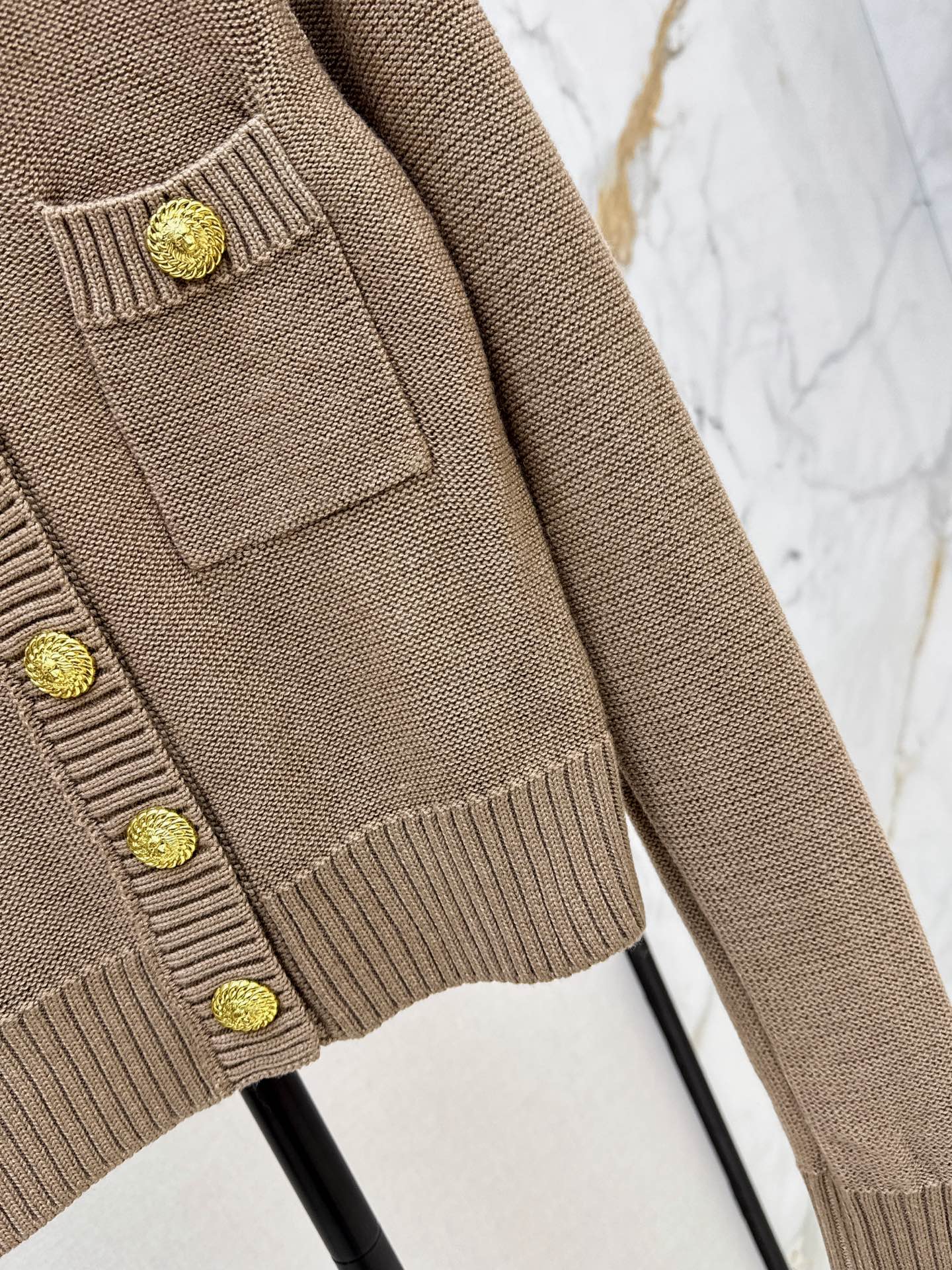 Bal 26fw knit cardigan