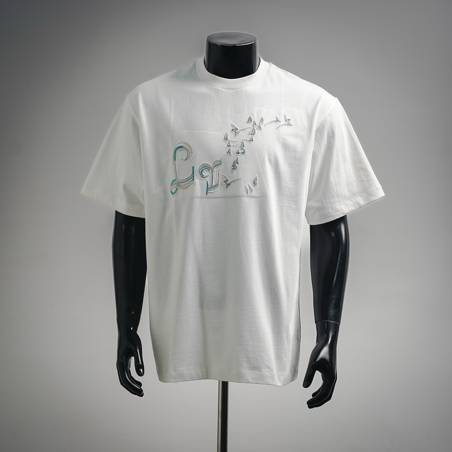 Louis gradient embroidered t-shirt