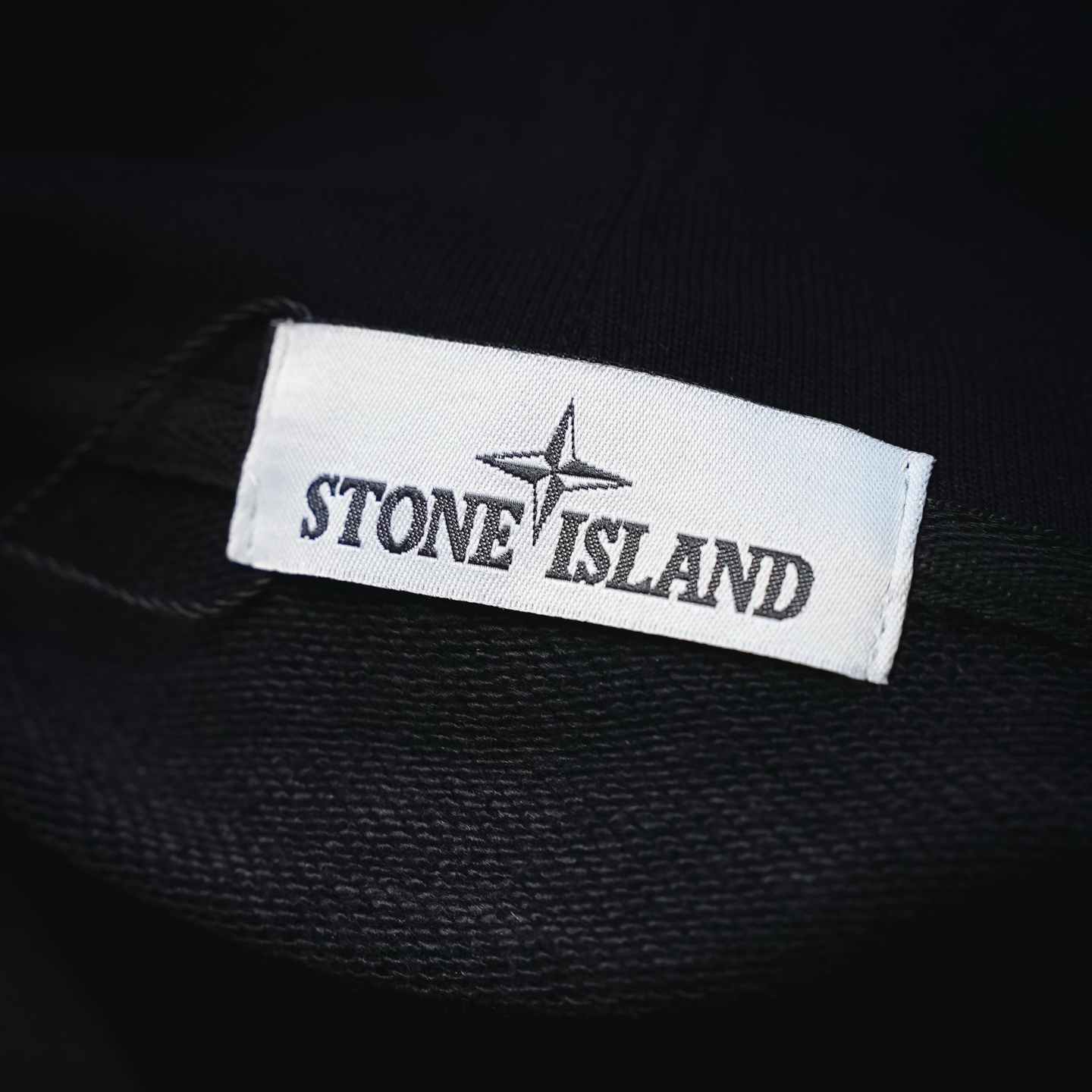 Stone hooded zip-up jacket