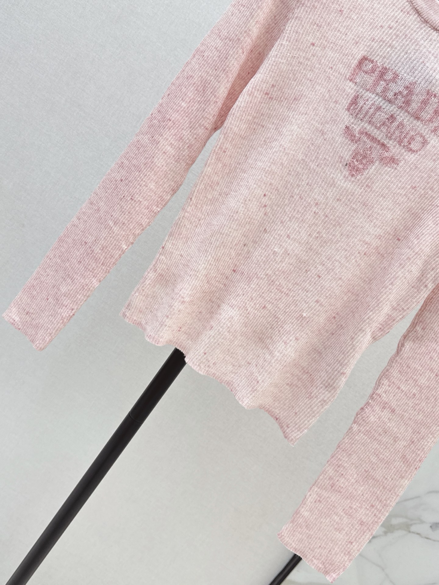 Pra 26fw jacquard basic tee