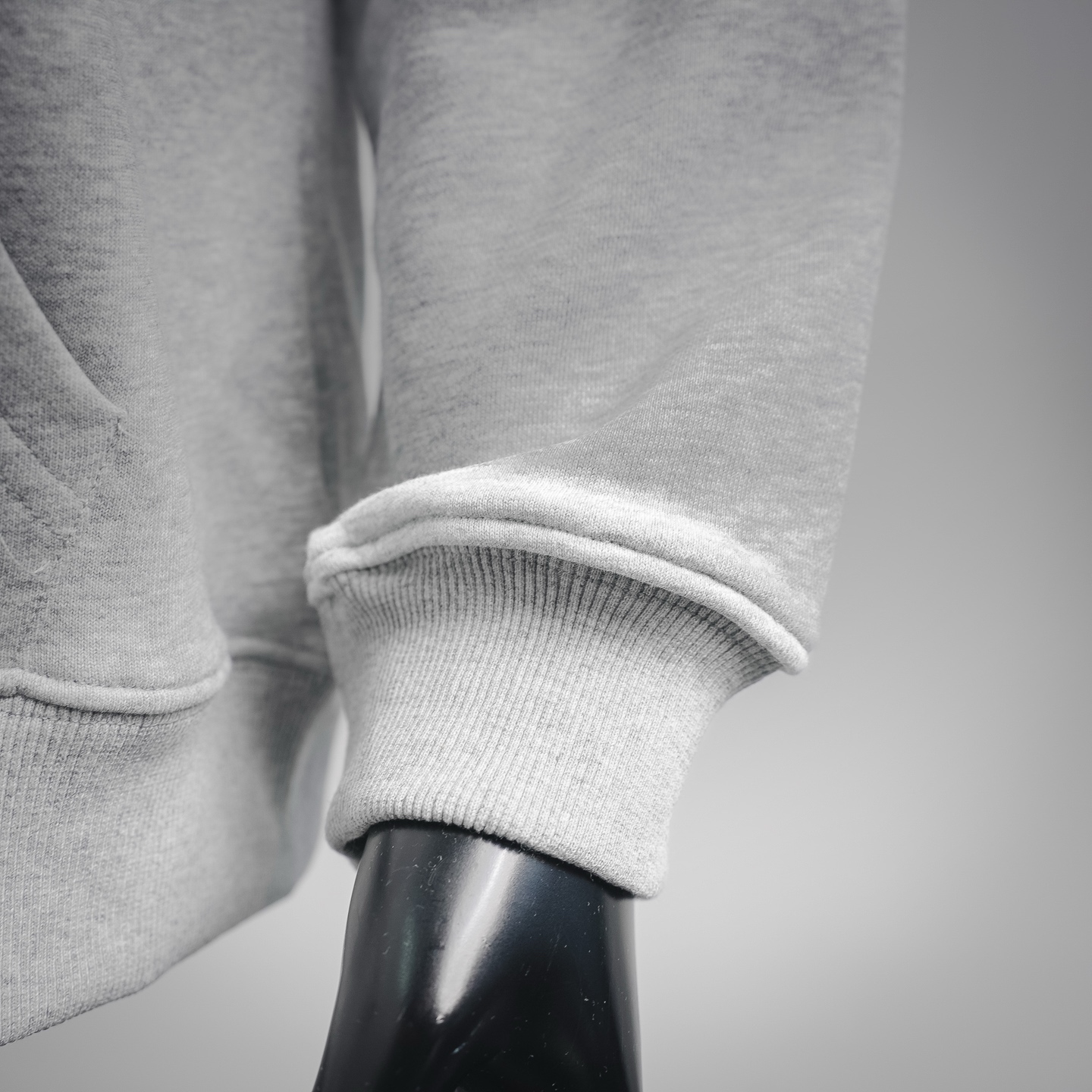 Bur zip-up embroidered hoodie