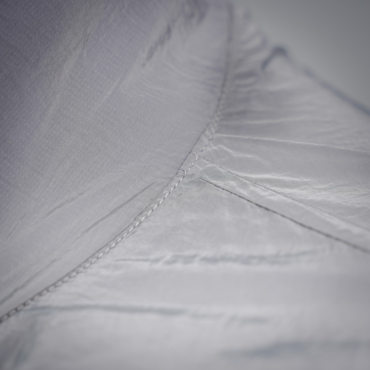 Stone nylon zip-up jacket