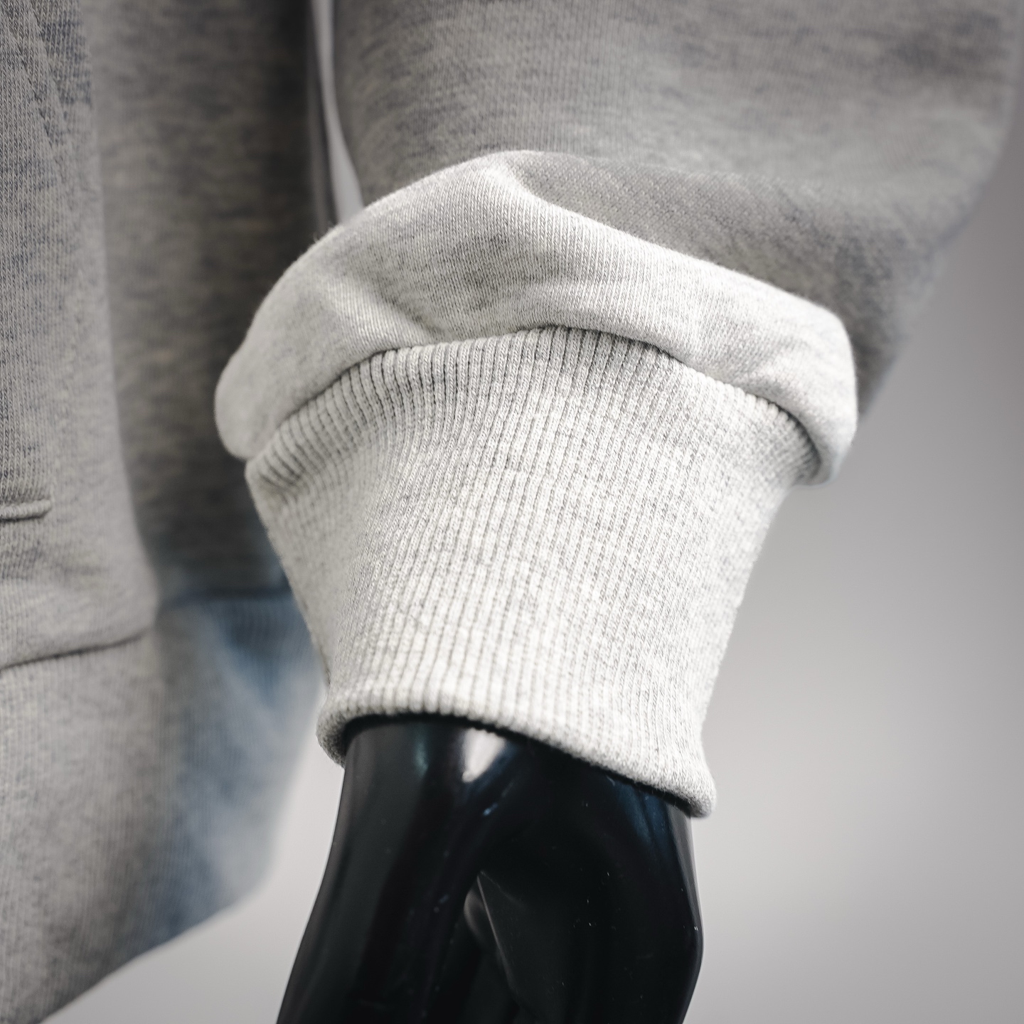 Stone zip-up cardigan hoodie