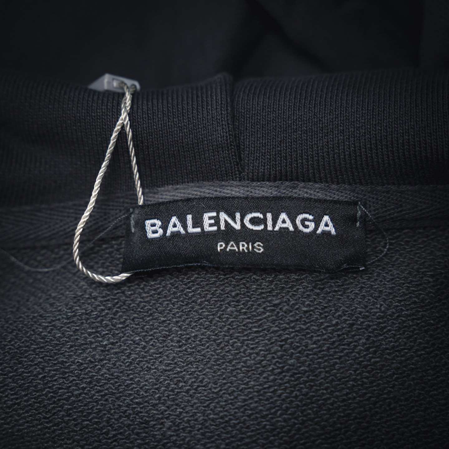Balen embroidered ripped jacket
