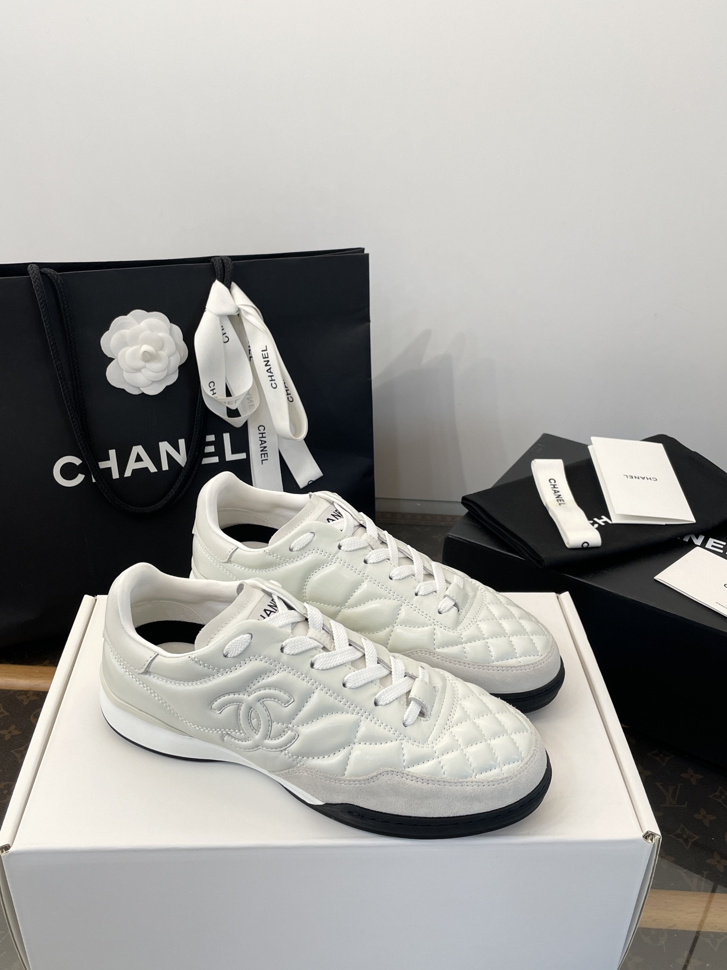 Chan quilted classic sneakers