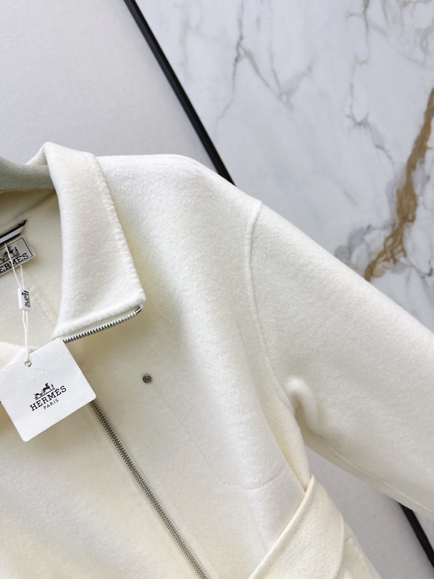 Her 26fw cashmere zipper overcoats