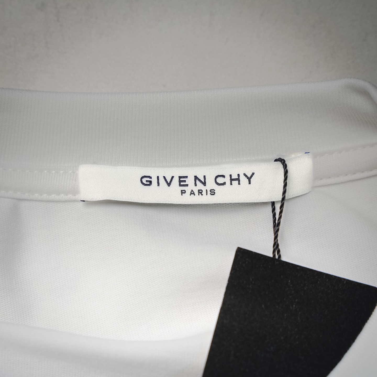 Given embroidered t-shirt