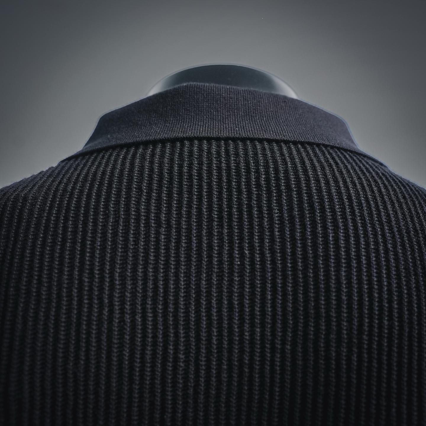 Brunello plaid knit Polo